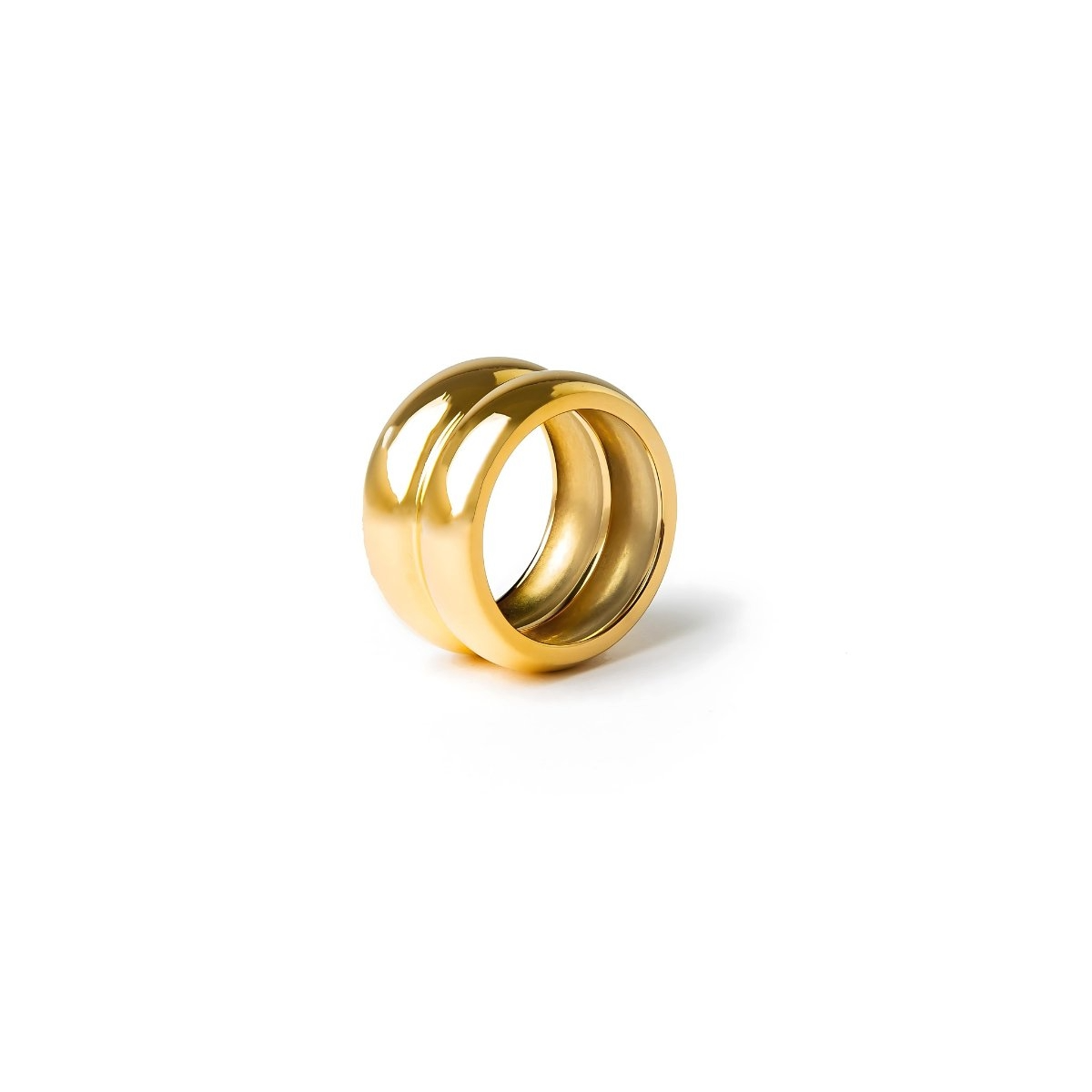 Anel Solar Banhado em Ouro 18K