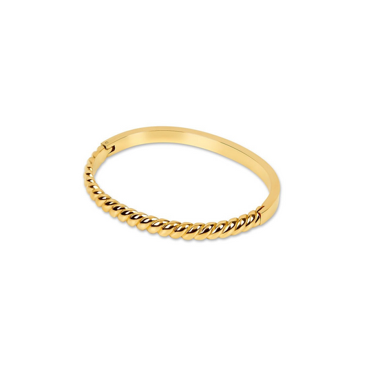 Bracelete Twist Banhado em Ouro 18k
