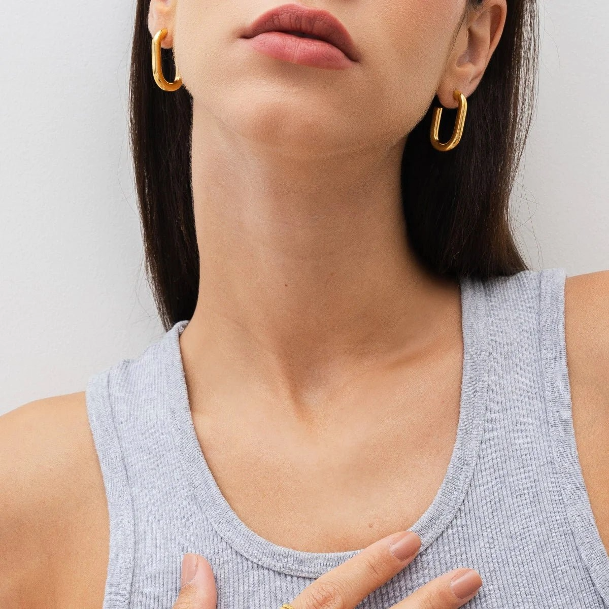 Brinco Argola Apollo Banhado em Ouro 18k