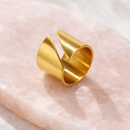 Anel Aurora Banhado em Ouro 18K