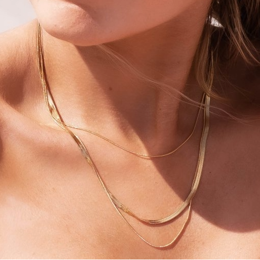 Colar Trio Júpiter Banhado em Ouro 18K