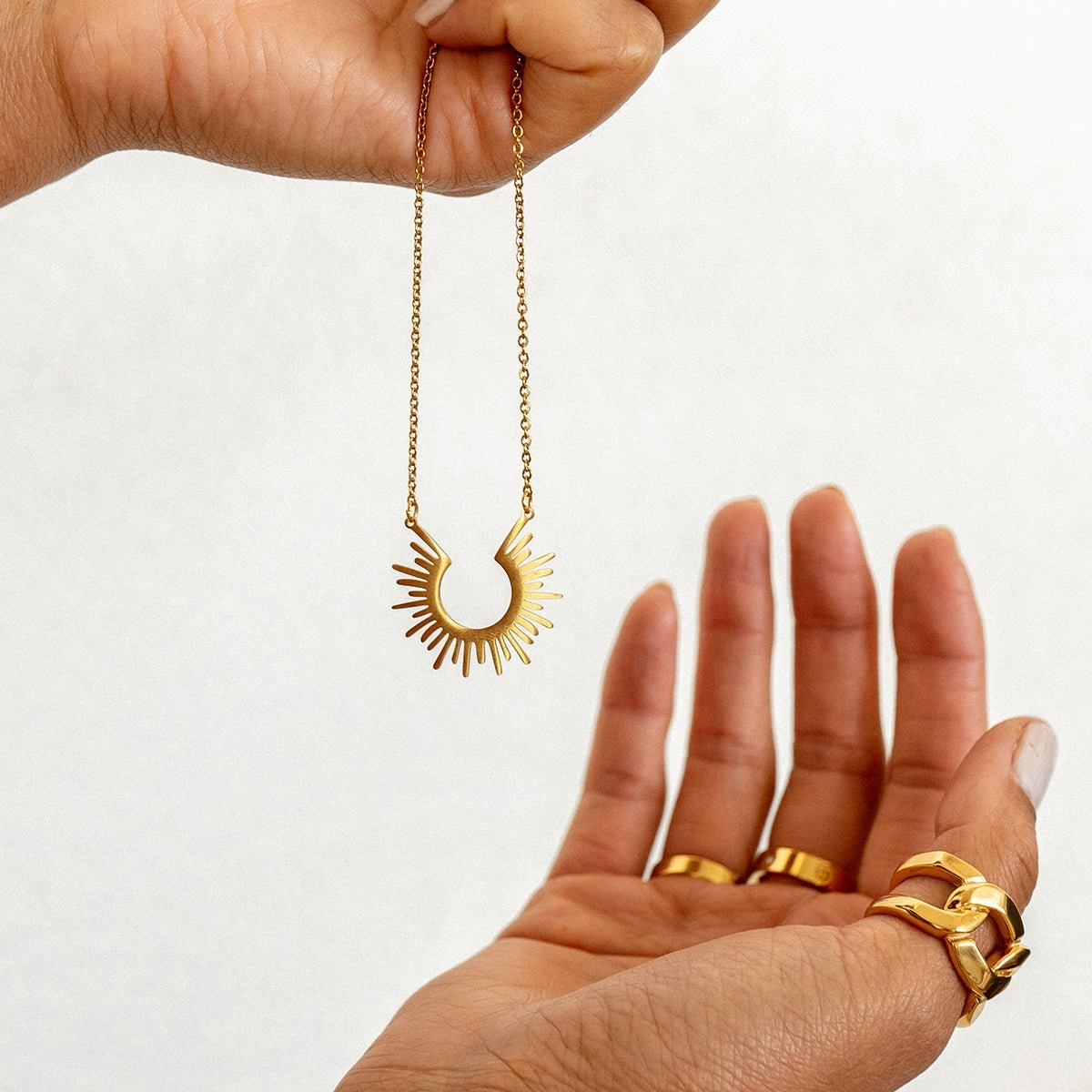 Colar Stardust Banhado em Ouro 18K