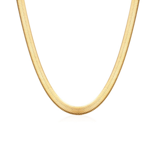Colar Malha Banhado em Ouro 18K