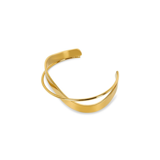 Bracelete Atemporal Banhado em Ouro 18k
